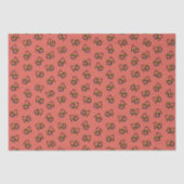 巨大なトリックまたはトリートティッシュペーパー – オレンジ 薄葉紙 (正面)