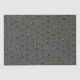 巨大なトリックまたはトリートティッシュペーパー – 灰色 薄葉紙