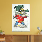 巨大なドイツ人鬼 キャンバスプリント (インサイチュ (リビング))