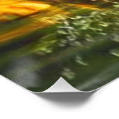 巨大なニジマスのジャンプ ポスター (コーナー)