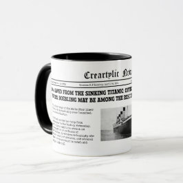 巨大なニュースのマグ マグカップ