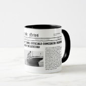 巨大なニュースのマグ マグカップ (正面右)