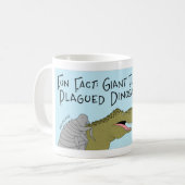 巨大なノミ コーヒーマグカップ (正面左)