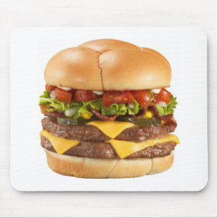 巨大なハンバーガーのmousepad マウスパッド