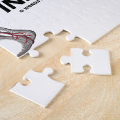 巨大なハート内部(解剖学的ハート) ジグソーパズル (側面)