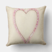 巨大なハート最高の夫が今まで クッション (裏面)