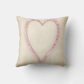 巨大なハート"ワイフィー" XOXO クッション (裏面)