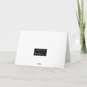 巨大なバレンタイン シーズンカード (裏面)