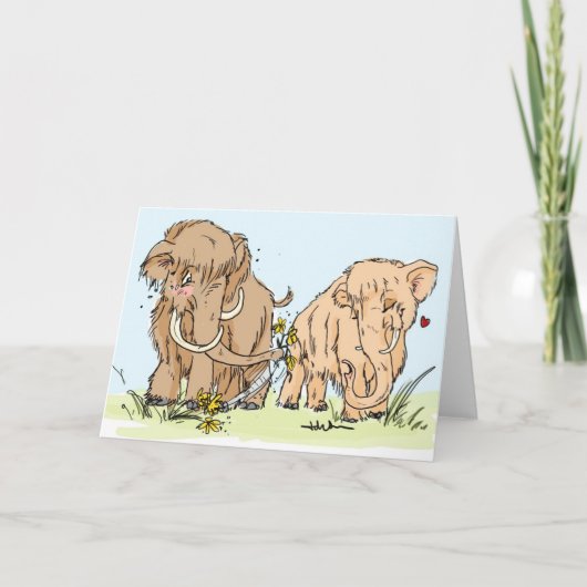 巨大なバレンタイン シーズンカード (正面)