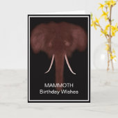 巨大なバースデー・カード カード (黄色い花)