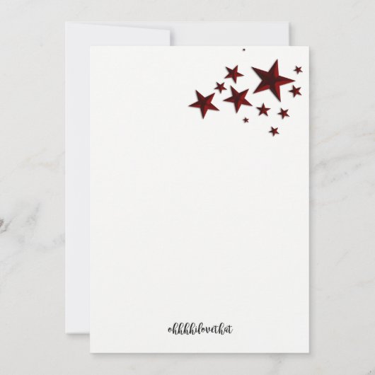 巨大なパーティーをもっとも偉大切り祝取るパーティー 招待状 (裏面)