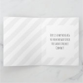 巨大なピンクのドーナツシェフ | キッチンの感謝の気持ちを表すカード サンキューカード (内部)