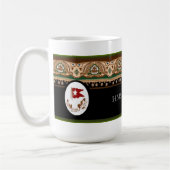 巨大なファースト・クラスのデザイン コーヒーマグカップ (左)