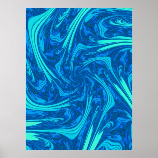 巨大なフラクタルアートポスター7/19 ポスター (正面)
