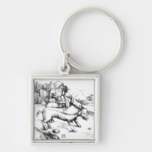 巨大なブタ キーホルダー (正面)