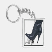 巨大なブートアート – スレーブストンプ キーホルダー (正面左)