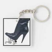 巨大なブートアート – スレーブストンプ キーホルダー (裏面)