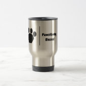 巨大なペットのポープリント トラベルマグ (中央)