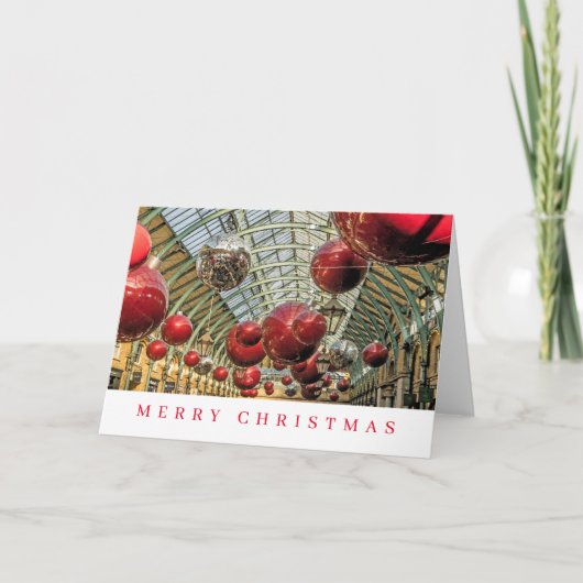 巨大なボーブルビュークリスマスカード シーズンカード (正面)