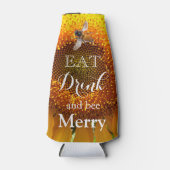 巨大なマンモスのヒマワリ写真 ボトルクーラー (正面)