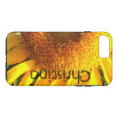 巨大なマンモスのヒマワリ写真 Case-Mate iPhoneケース (裏面(横))