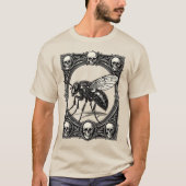 巨大なモンスターのようなハエ Tシャツ (正面)