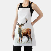 巨大なラッカー鹿 エプロン (インサイチュ)
