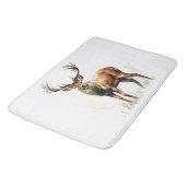 巨大なラッカー鹿 バスマット (アングル)