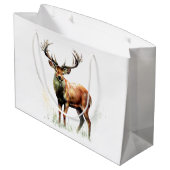 巨大なラッカー鹿 ラージペーパーバッグ (裏面アングル)