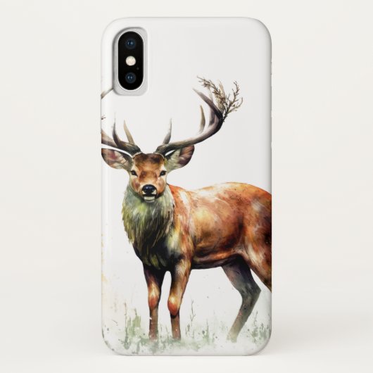 巨大なラッカー鹿 Case-Mate iPhoneケース (裏面)