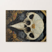 巨大なレイヴンホラーゴシックゴシック ジグソーパズル (横)