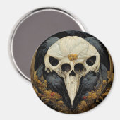 巨大なレイヴンホラーゴシックゴシック マグネット (正面/裏面)