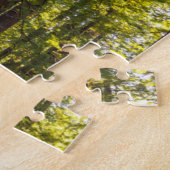 巨大なレッドウッドカリフォルニアの道 ジグソーパズル (側面)