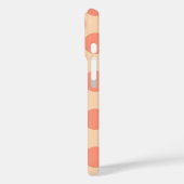 巨大なレトロドット – シャーベットオレンジ Case-Mate iPhoneケース (裏面 / 左)