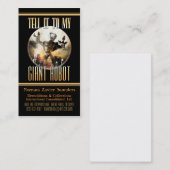 巨大なロボット名刺 名刺 (正面/裏面)