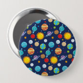 巨大な丸ボタン 缶バッジ (正面&裏面)