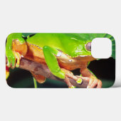 巨大な二色猿Treefrog、Phyllomedusa Case-Mate iPhoneケース (裏面 (横))