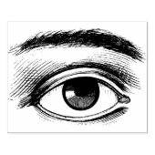 巨大な人間の目 ラバースタンプ (インプリント)