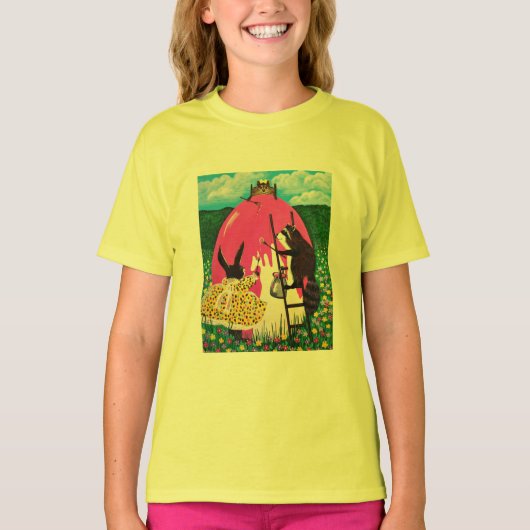 巨大な卵Tシャツをペイントする Tシャツ (正面)