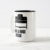 巨大な器官 ツートーンマグカップ (正面左)