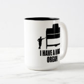 巨大な器官 ツートーンマグカップ (正面右)