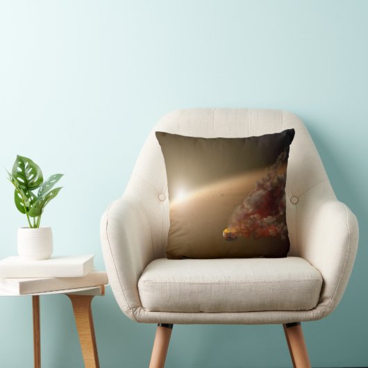 巨大な噴火のまわりに星Ngc 2547-Id8. クッション (椅子)