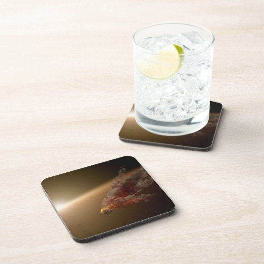 巨大な噴火のまわりに星Ngc 2547-Id8. コースター (右側)