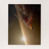 巨大な噴火のまわりに星Ngc 2547-Id8. ジグソーパズル (縦)