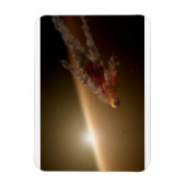 巨大な噴火のまわりに星Ngc 2547-Id8. マグネット (縦)