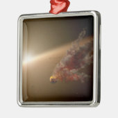 巨大な噴火のまわりに星Ngc 2547-Id8. メタルオーナメント (左)