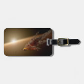 巨大な噴火のまわりに星Ngc 2547-Id8. ラゲッジタグ (正面横)