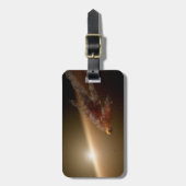 巨大な噴火のまわりに星Ngc 2547-Id8. ラゲッジタグ (正面縦)