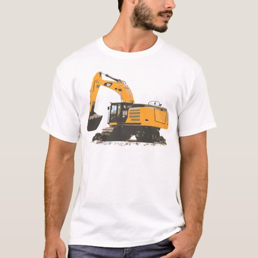 巨大な土の掘削機 Tシャツ (正面)