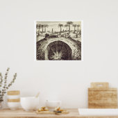 巨大な地下の蒸気調理器，中国イユ ポスター (キッチン)